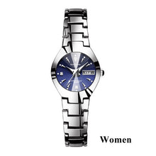 Load image into Gallery viewer, Couple Watches for Lovers Kingnuos Brand Quality Quartz Wrist Watch Men and Women Watches Date Week Luminous Display Pair Hours