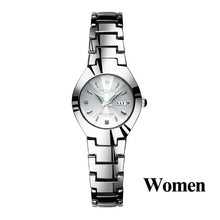 Load image into Gallery viewer, Couple Watches for Lovers Kingnuos Brand Quality Quartz Wrist Watch Men and Women Watches Date Week Luminous Display Pair Hours