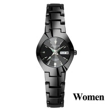 Load image into Gallery viewer, Couple Watches for Lovers Kingnuos Brand Quality Quartz Wrist Watch Men and Women Watches Date Week Luminous Display Pair Hours
