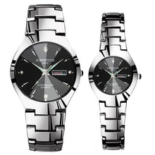 Load image into Gallery viewer, Couple Watches for Lovers Kingnuos Brand Quality Quartz Wrist Watch Men and Women Watches Date Week Luminous Display Pair Hours