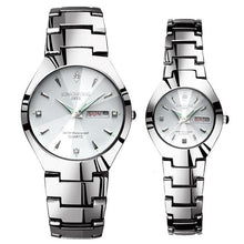 Load image into Gallery viewer, Couple Watches for Lovers Kingnuos Brand Quality Quartz Wrist Watch Men and Women Watches Date Week Luminous Display Pair Hours