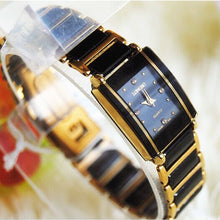 Load image into Gallery viewer, Famous chenxi Brand Luxury Pure white Ceramic Between Rose Silver Bracelet Quartz Wrist Watch Christmas Gift Ladies Dress Watch