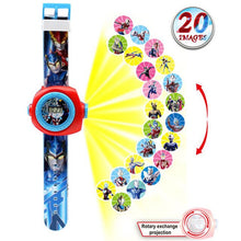 Load image into Gallery viewer, Kid Watches Spiderman Can The Projection Toys for Boy Girl Children Watch