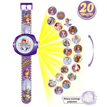 Load image into Gallery viewer, Kid Watches Spiderman Can The Projection Toys for Boy Girl Children Watch