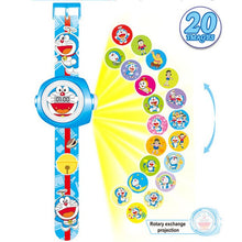Load image into Gallery viewer, Kid Watches Spiderman Can The Projection Toys for Boy Girl Children Watch