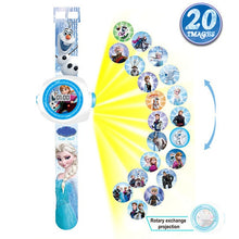 Load image into Gallery viewer, Kid Watches Spiderman Can The Projection Toys for Boy Girl Children Watch