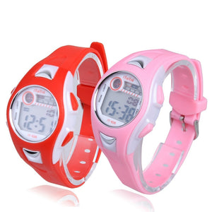 Waterproof Children Boys Girl Swimming Sports Digital Wrist Watch Waterproof New Kids Alarm Date Watch Christmas New Year Gift Q