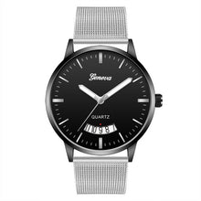Load image into Gallery viewer, 2020 Direct Selling Cross-border Ebey Hit Buy Men's Watch With Calendar Geneva Mesh Belt Students Quartz Factory Direct Sale
