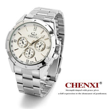 Load image into Gallery viewer, CHENXI Brand Quartz Watch Lover Top Luxury Gold Watches Men Clock Steel Women Wristwatch Couple Quartz-Watches Relogio Masculino

