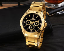 Load image into Gallery viewer, CHENXI Brand Quartz Watch Lover Top Luxury Gold Watches Men Clock Steel Women Wristwatch Couple Quartz-Watches Relogio Masculino
