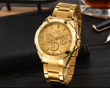 Load image into Gallery viewer, CHENXI Brand Quartz Watch Lover Top Luxury Gold Watches Men Clock Steel Women Wristwatch Couple Quartz-Watches Relogio Masculino
