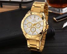 Load image into Gallery viewer, CHENXI Brand Quartz Watch Lover Top Luxury Gold Watches Men Clock Steel Women Wristwatch Couple Quartz-Watches Relogio Masculino
