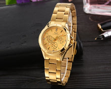 Load image into Gallery viewer, CHENXI Brand Quartz Watch Lover Top Luxury Gold Watches Men Clock Steel Women Wristwatch Couple Quartz-Watches Relogio Masculino
