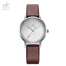 Load image into Gallery viewer, Shengke Men Women Fashion Lovers Couple Watches Leather Band Strap Watch Set Quartz Ladies Wristwatch Relogio Saat Reloj Montre
